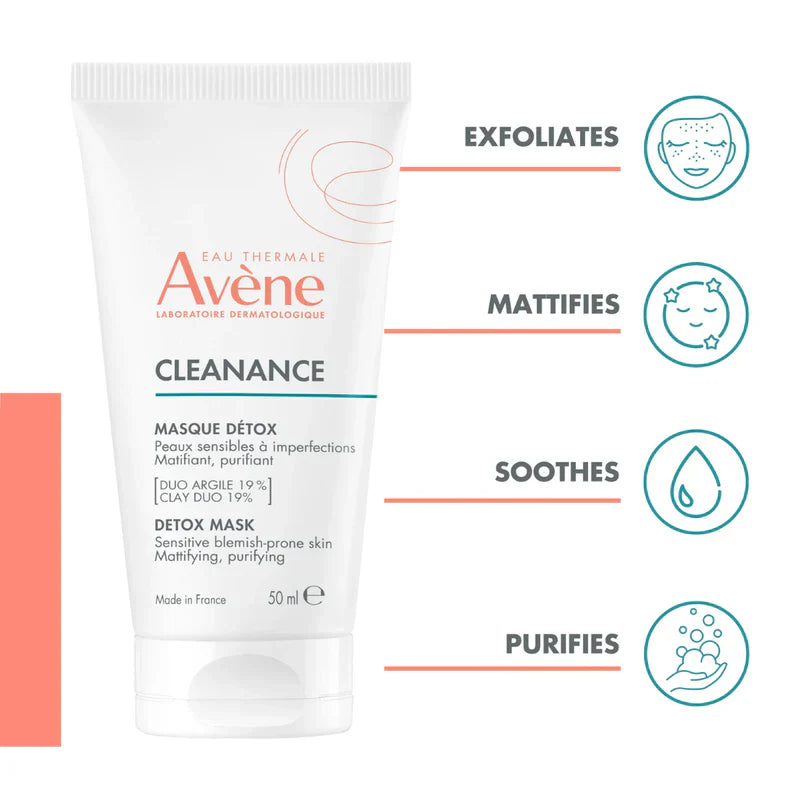 - Avene Cleanance Detox Mask