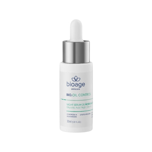 Bioage Bio-Oil Control Night Glycolic Acid Serum | Loolia Closet