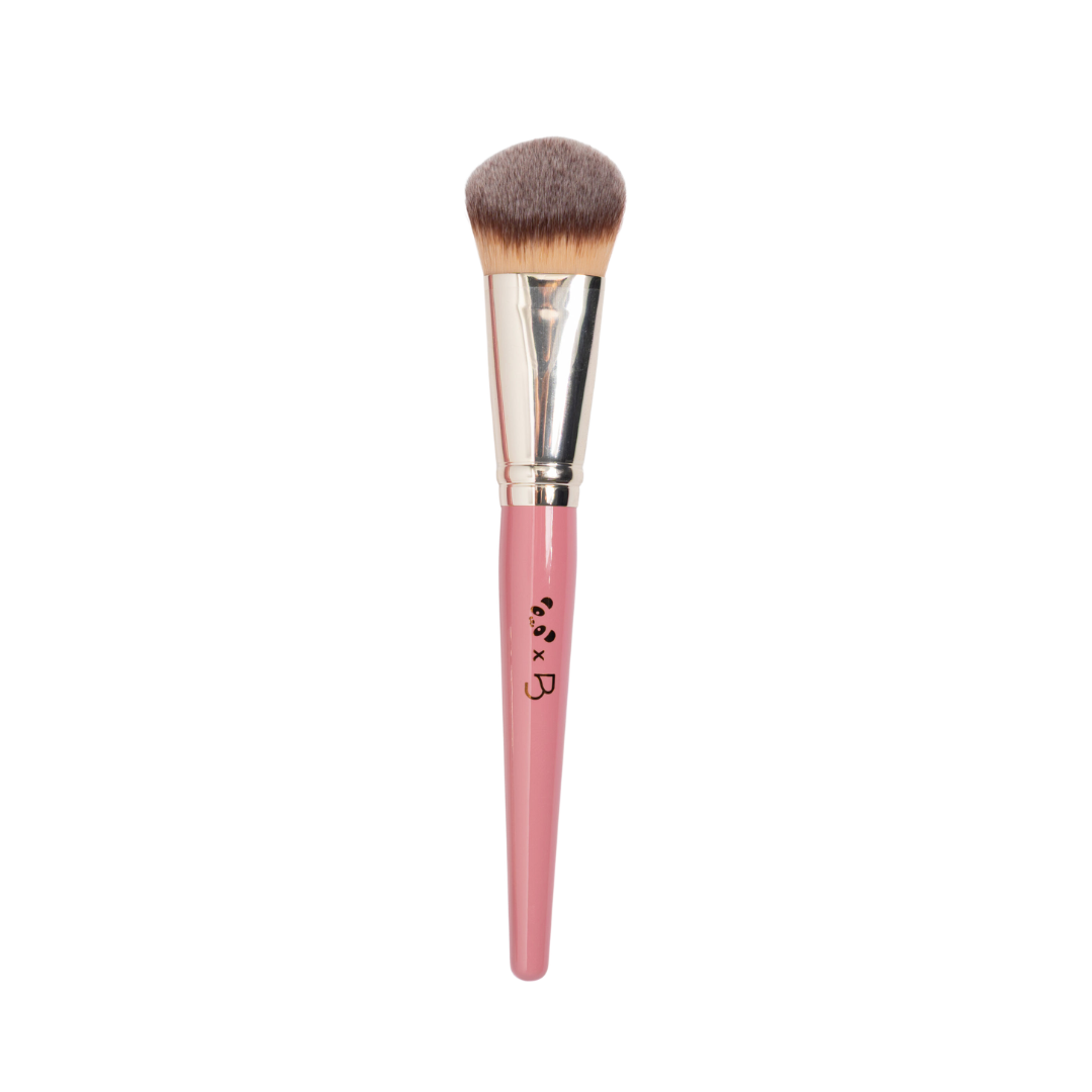 Bizu x Rosy The Panda Cheeky Finish Brush ultra-soft bristles for seamless blush blending