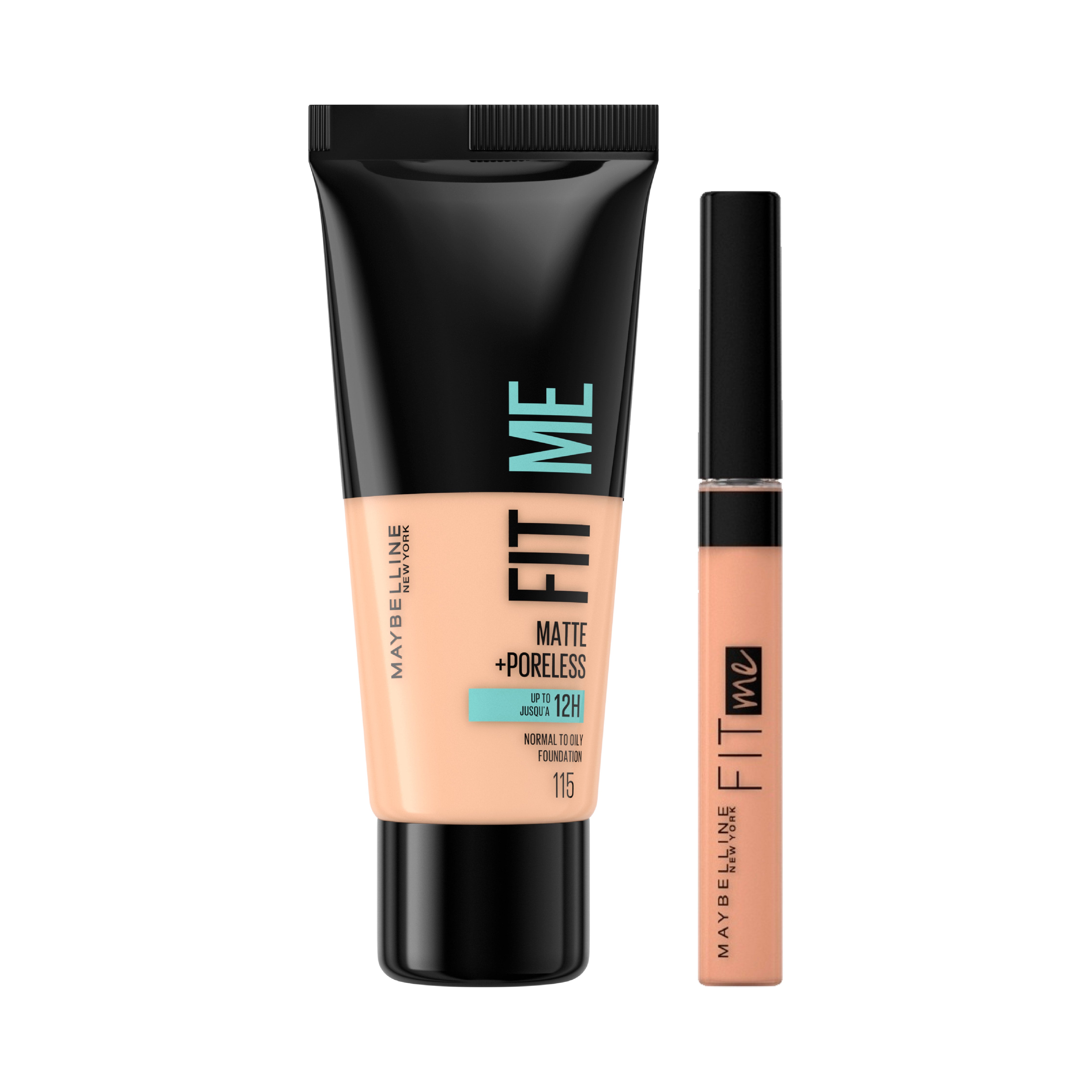 Fit Me Liquid Foundation + Concealer At 15% OFF