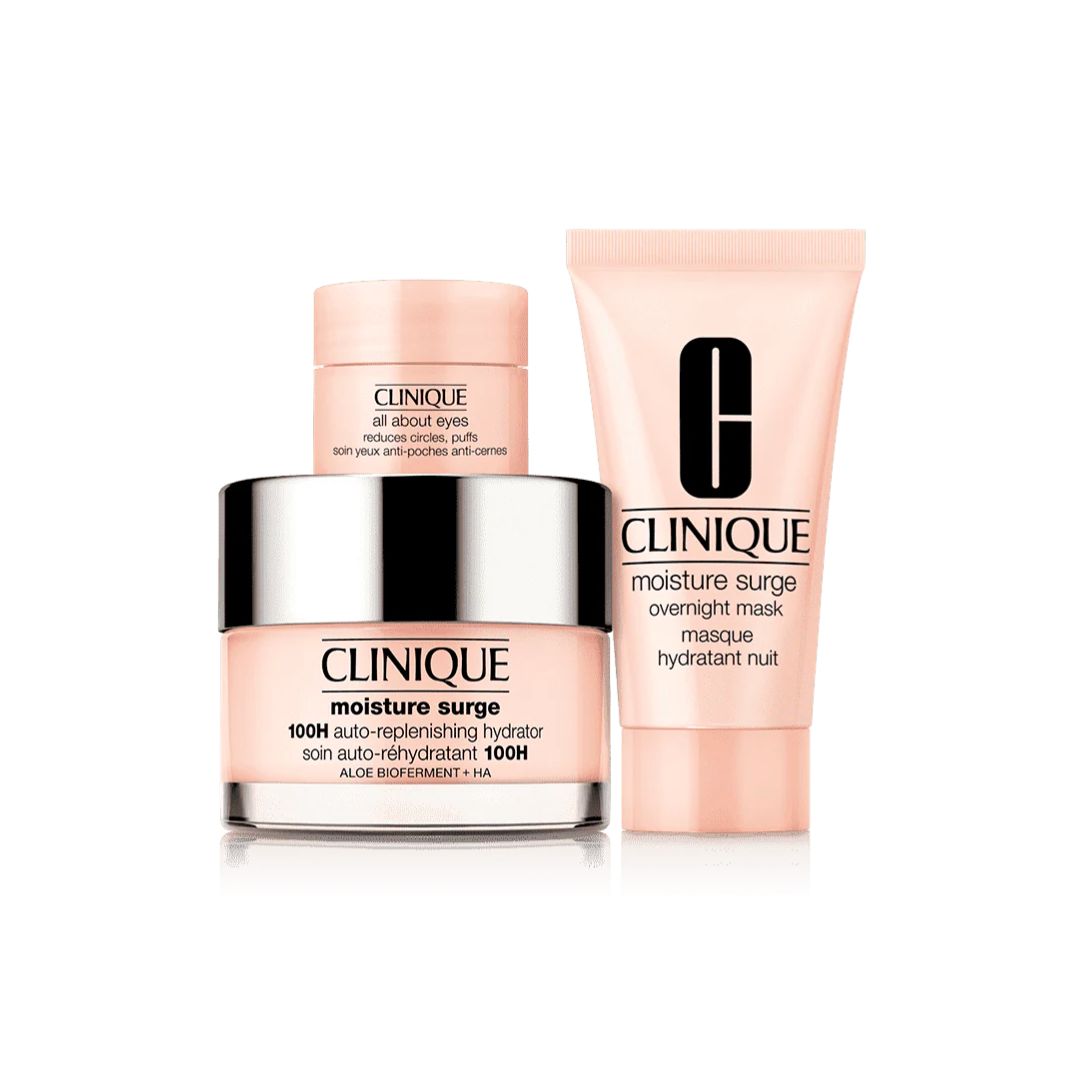 Clinique Hydrate + Glow: Moisture Surge Set For All-Over Dewy Hydration