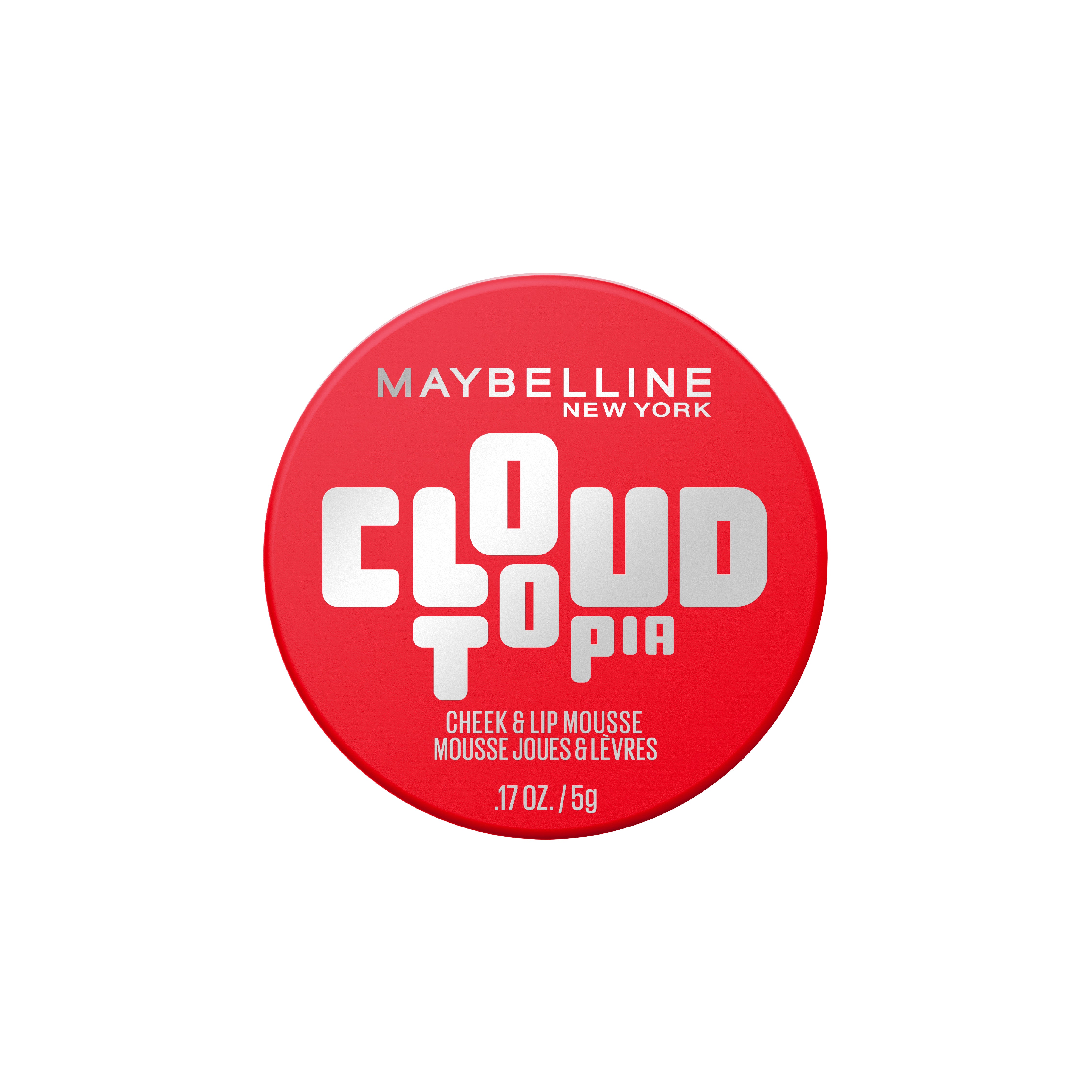 Cloudtopia Blush for Cheeks and Lip Mousse, Ultra-Vivid, Pigmented Formula for Up to 14HR