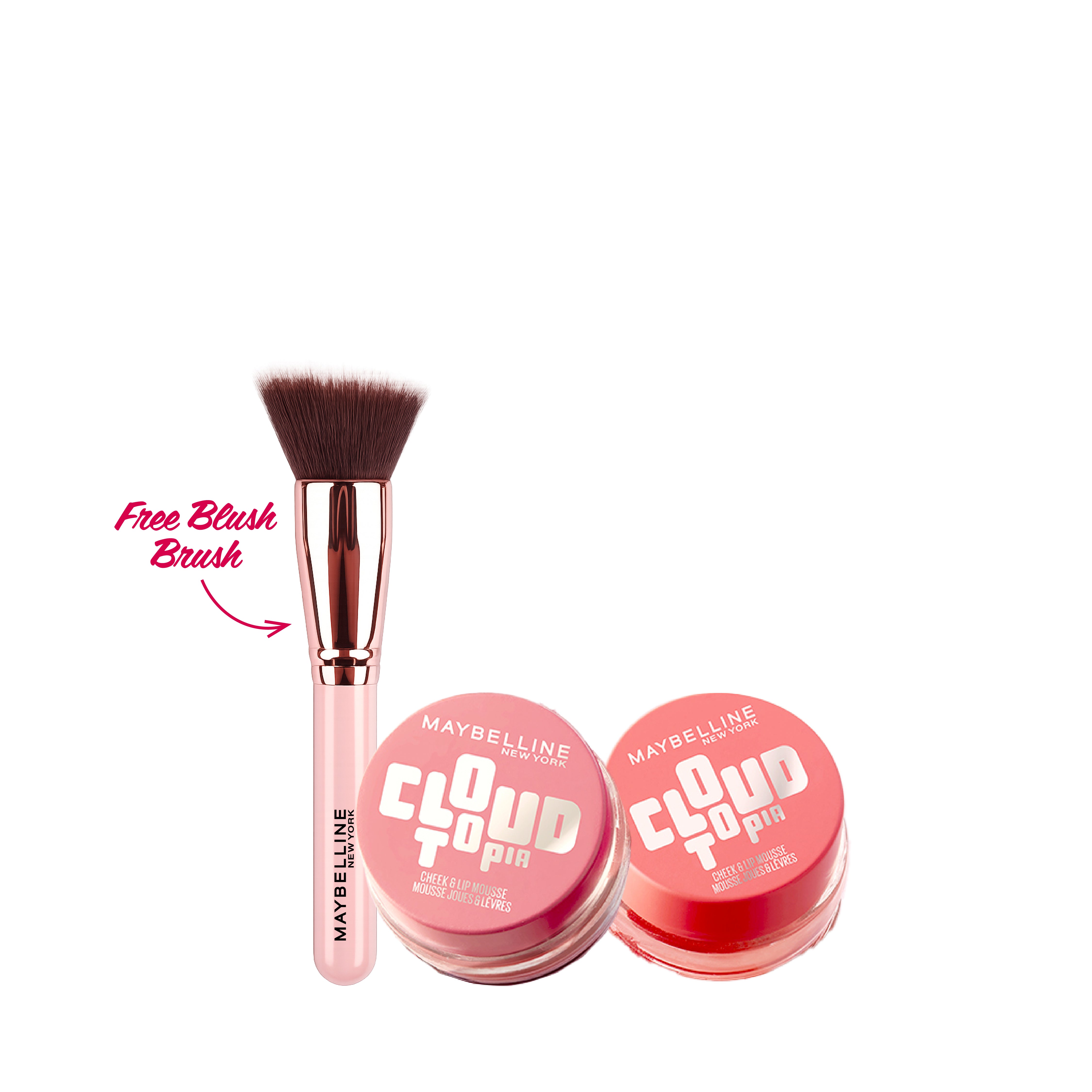 2x Cloudtopia Blush + FREE Brush