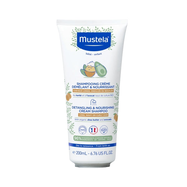 Mustela - Detangling & Nourishing Cream Shampoo 200ml