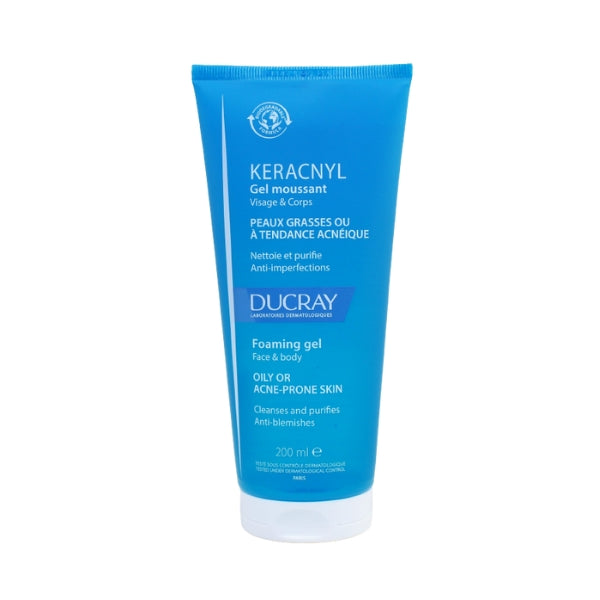 Ducray - Keracnyl Foaming Gel - 200 ML