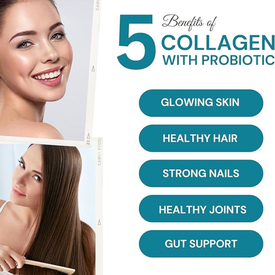 Earth’s Creation Grass-fed Collagen with Probiotic