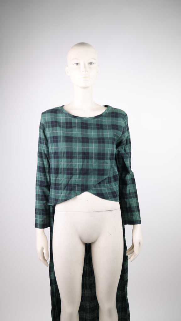 EIGHT Eight green blouse long sleeve | Loolia Closet