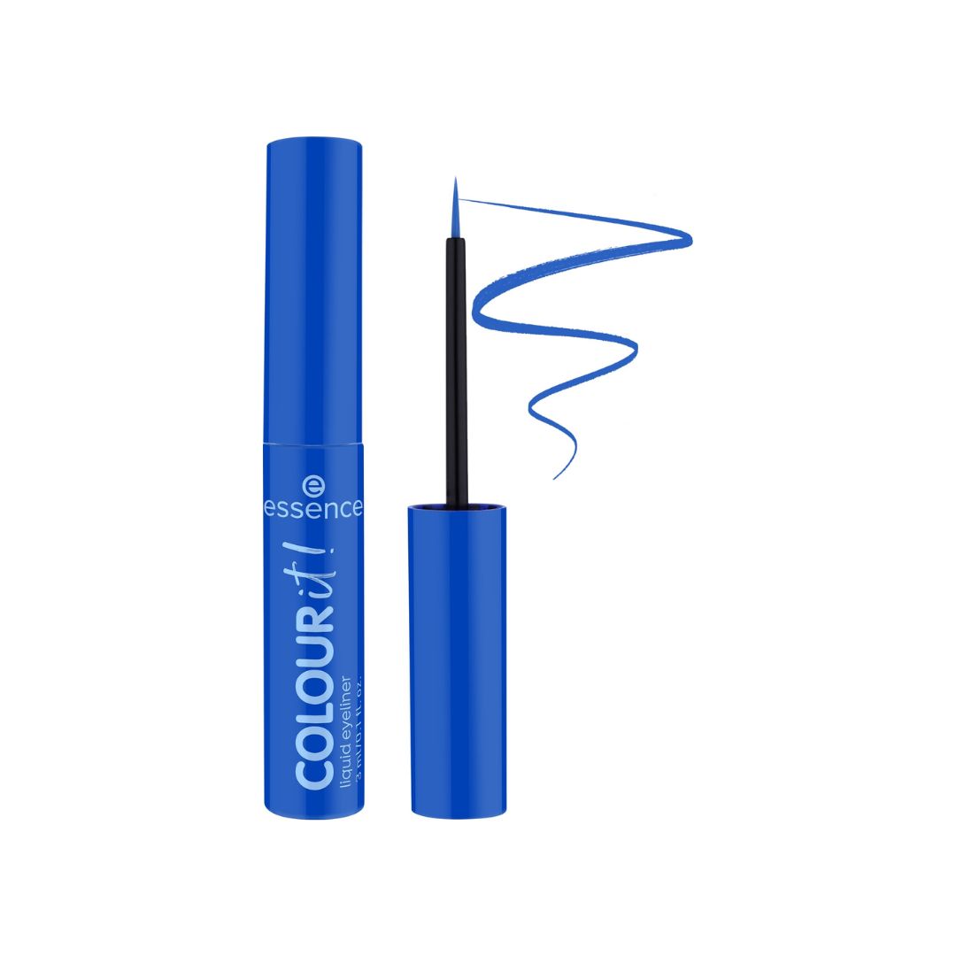  Essence COLOUR it! liquid eyeliner 01 Royal Blue
