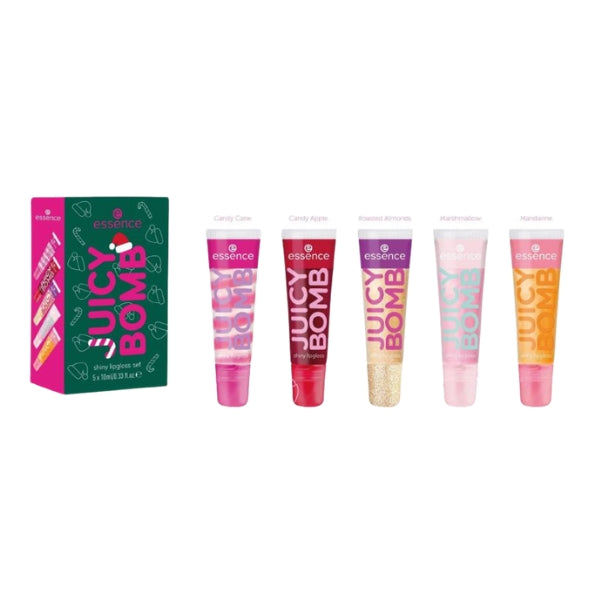 Essence Juicy Bomb Christmas Shiny Lipgloss Set Loolia Closet
