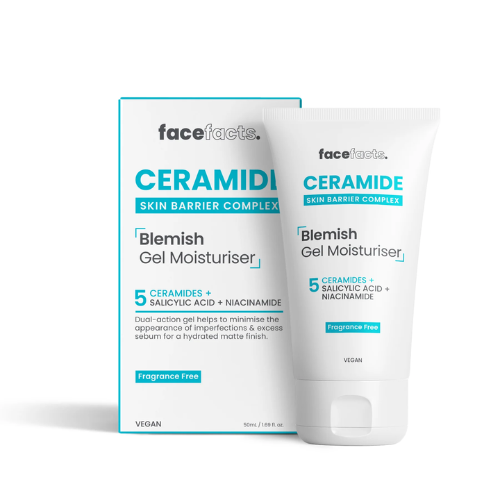 Face Facts Ceramide Blemish Gel Moisturiser | Loolia Closet