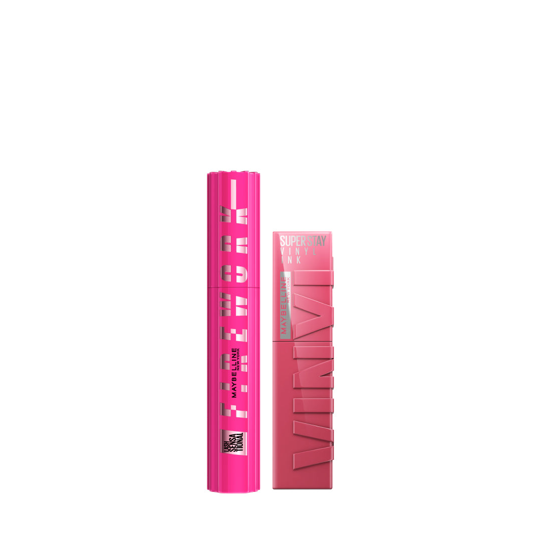 Firework Mascara + Vinyl Ink Lipstick At 15% OFF