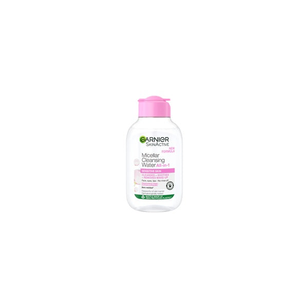 Garnier Micellar Water Facial Cleanser and Makeup Remover Pink for Sensitive Skin (3 sizes) | Loolia Closet