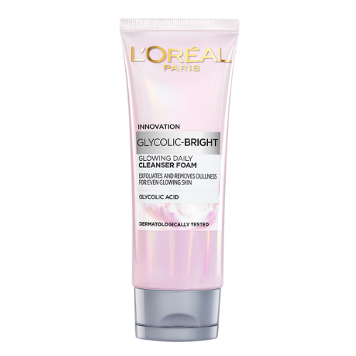 L'Oréal Paris Glycolic Bright Instant Glowing Face Wash 100ml | Loolia Closet