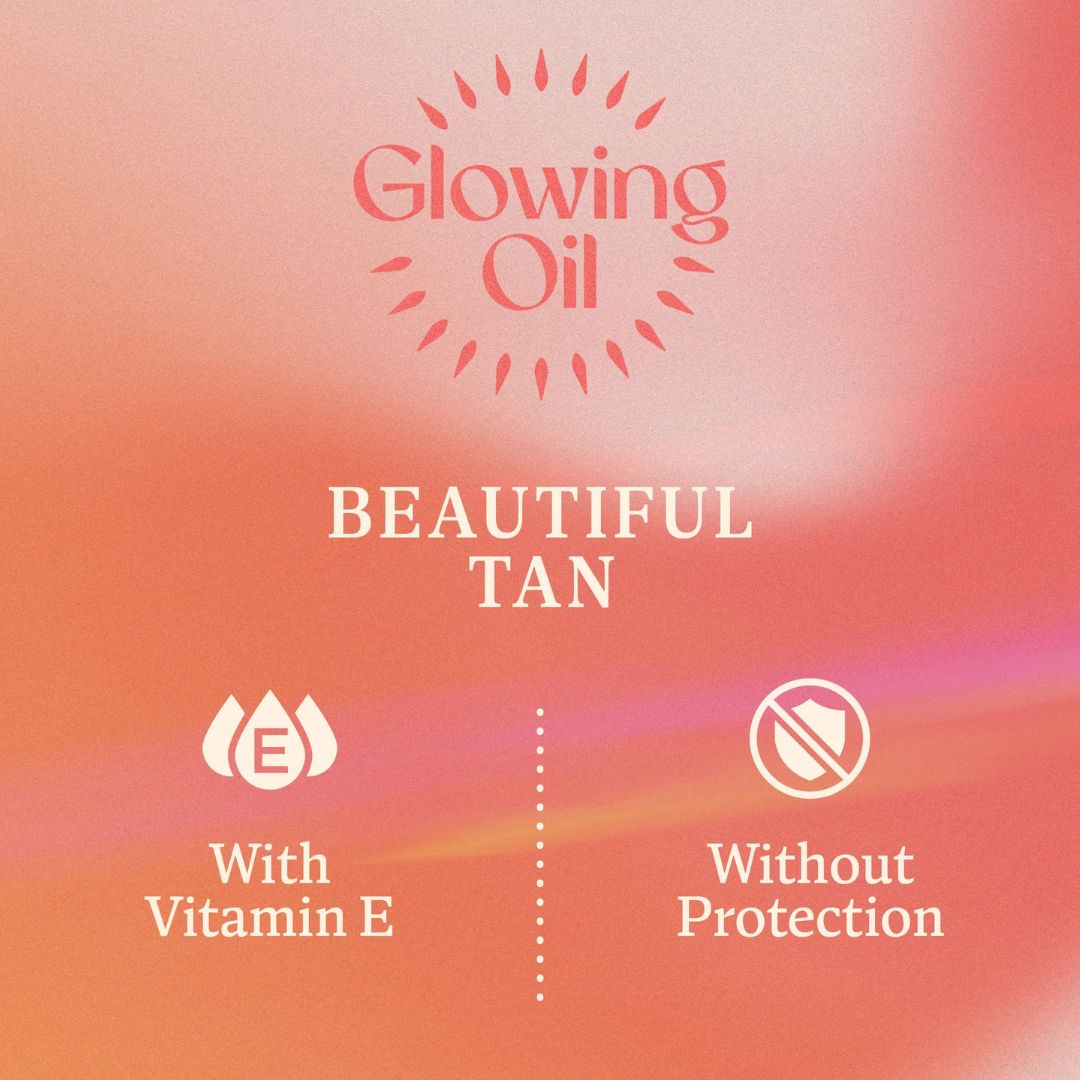 Hawaiian Tropic Glowing Tanning Oil SPF0