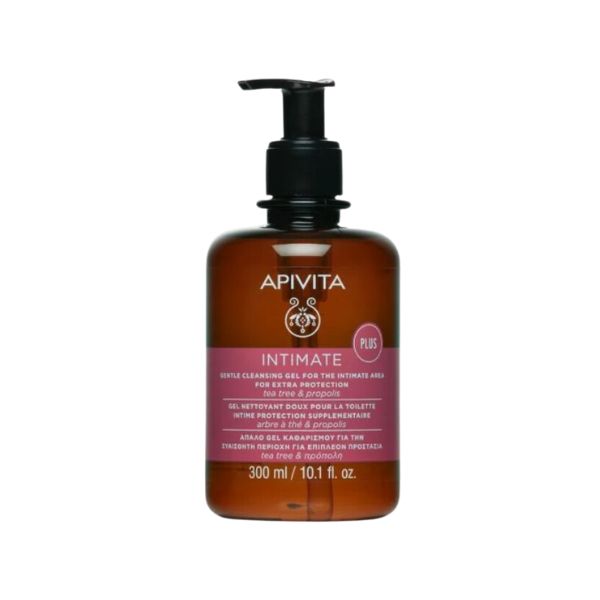 Apivita Intimate Plus - Gentle Cleansing Gel for Intimate Area for Extra Protection | Loolia Closet