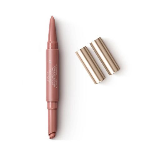 Kiko Milano Beauty Essentials 2-In-1 Long Lasting Matte Lipstick & Pencil - 01 Delicate Rose 