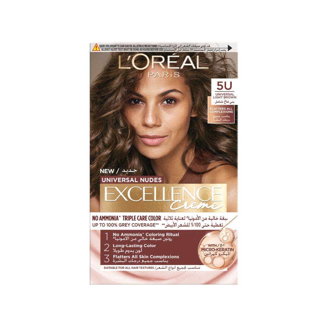 L'Oréal Paris Excellence Nudes Light Brown 5U