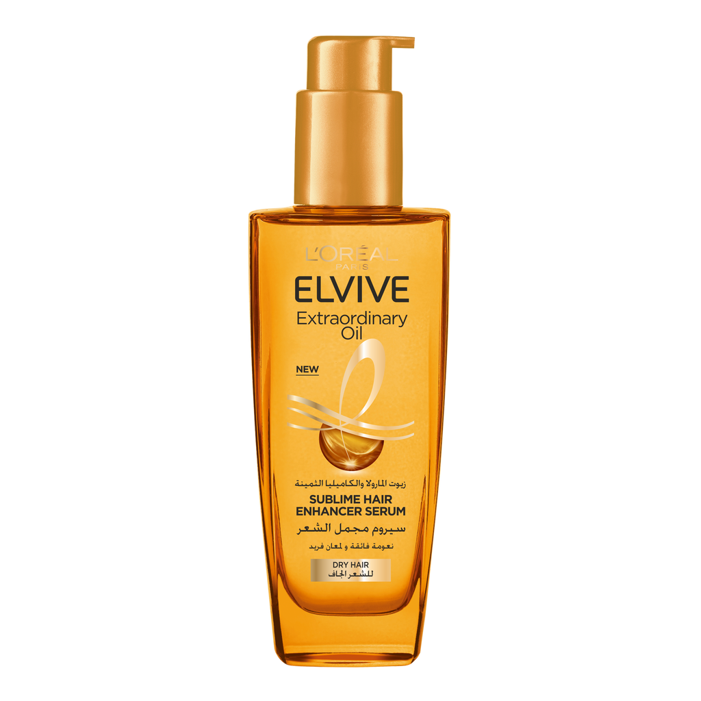 L'Oréal Paris Elvive Extraordinary Hair Oil Treatment, Non-Sticky Serum For Dry Hair | Loolia Closet
