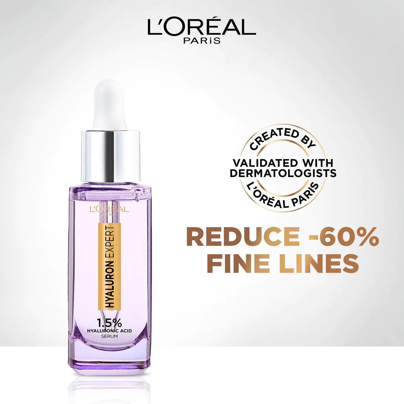 L'Oreal Paris - Hyaluron Expert Moisturiser and Anti-Aging Plumping Serum with Hyaluronic Acid