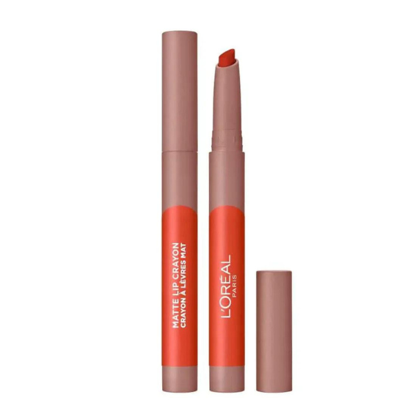 L'Oréal Paris Matte Lip Crayon, Lasting Wear, Smudge Resistant | Loolia Closet