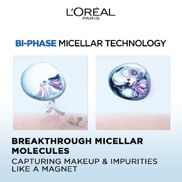 3-in-1 Deep Cleansing Micellar Water for long wear makeup remover - Features