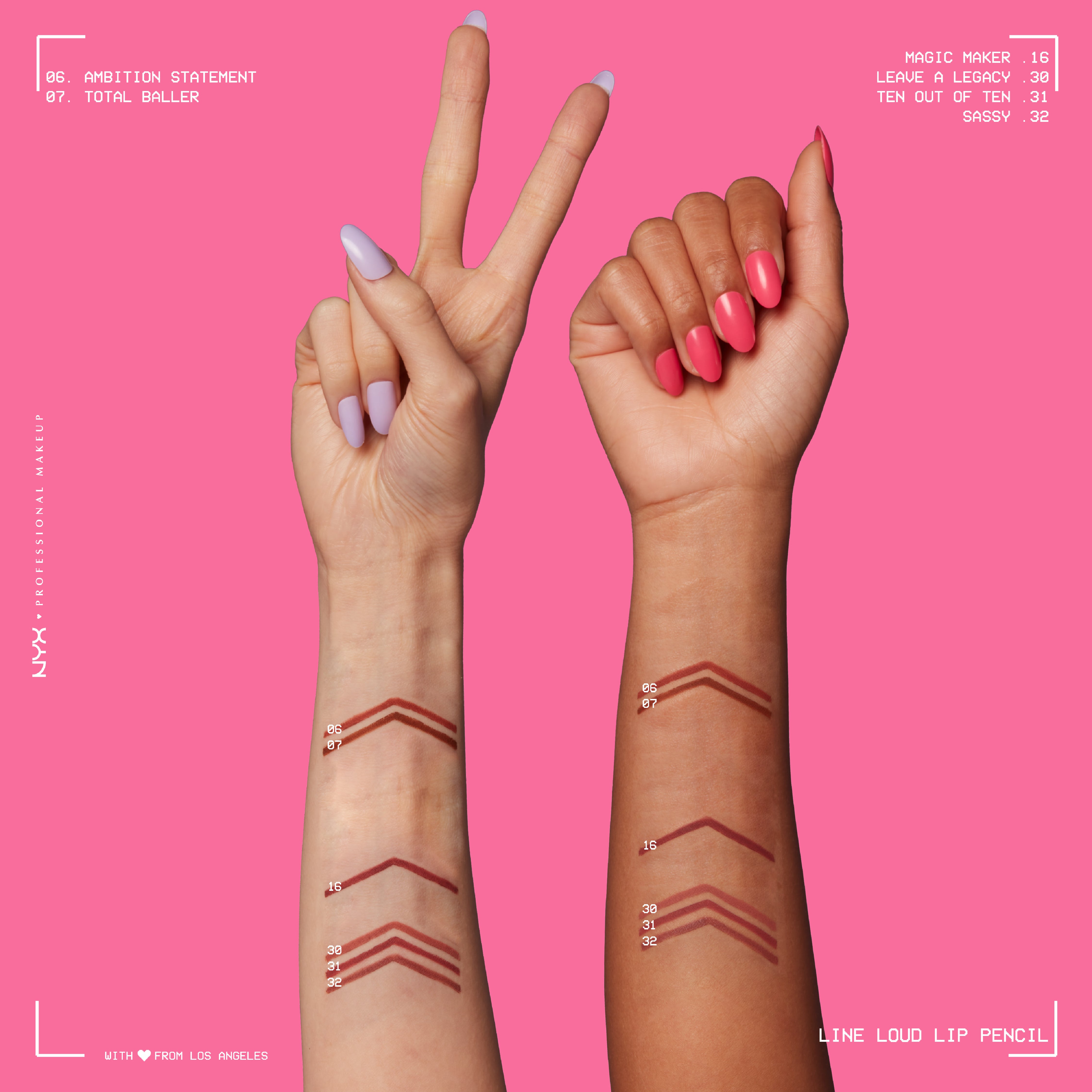 Line Loud Lip Liner Pencil, Magic Maker