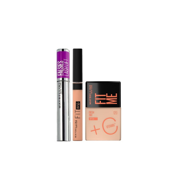 Falsies Lash Lift Mascara + Fit Me Fresh Tint + Fit Me Concealer At 20% OFF