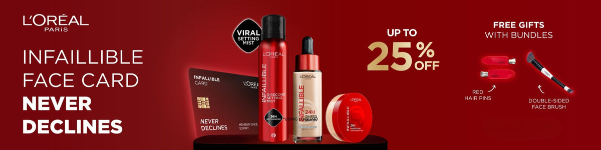 L'Oréal Paris | Infaillible Face Card
