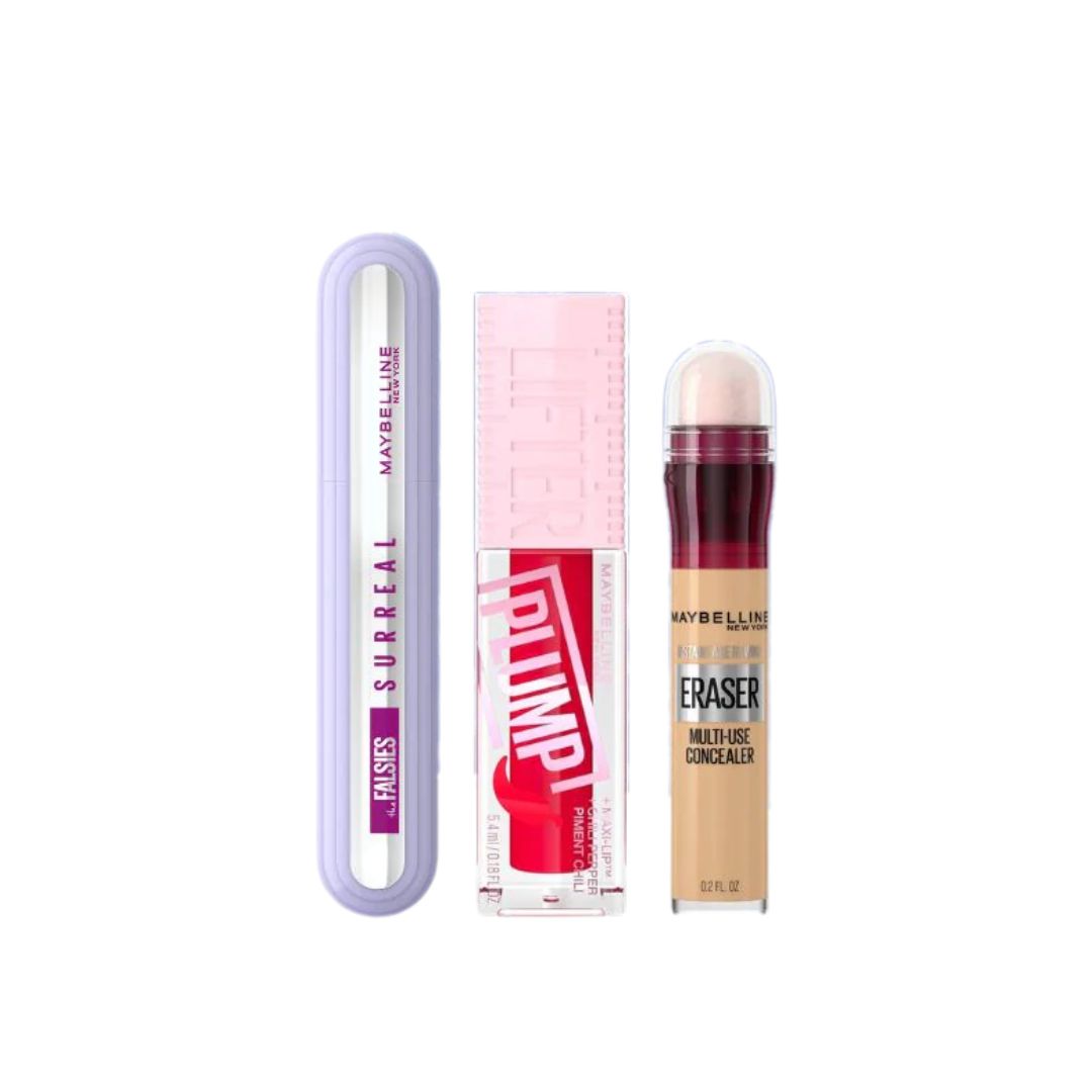 Instant Age Rewind Concealer + Falsies Surreal Mascara + Lifter Plump Lip Gloss At 35% OFF