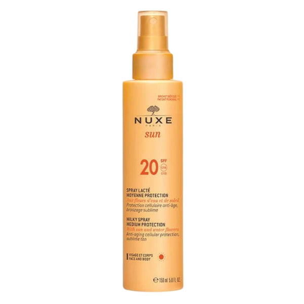 Nuxe - Sun Milky Spray for Face & Body Medium Protection SPF20