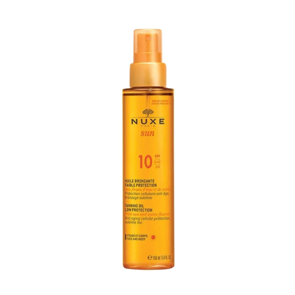 Nuxe - Sun Tanning Oil Low Protection Spf10