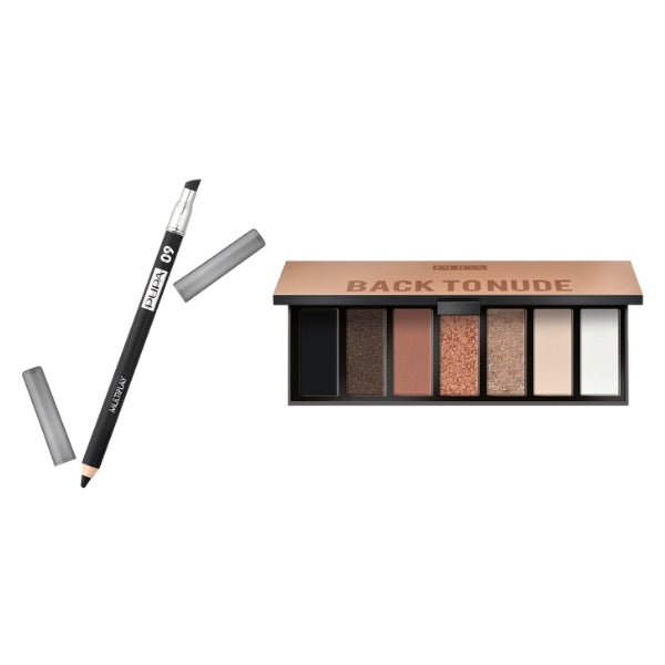 Pupa Makeup Stories Compact + Multiplay Deep Black UP to 15% OFF | Loolia Closet