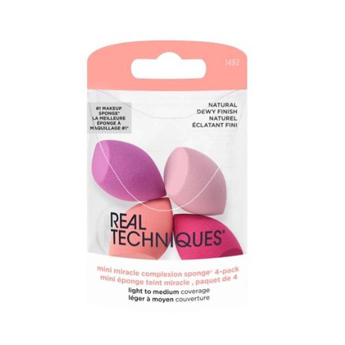 Real Techniques - 4 Miracle Mini Complexion Sponges