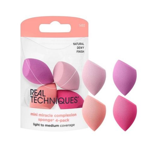Real Techniques - 4 Miracle Mini Complexion Sponges