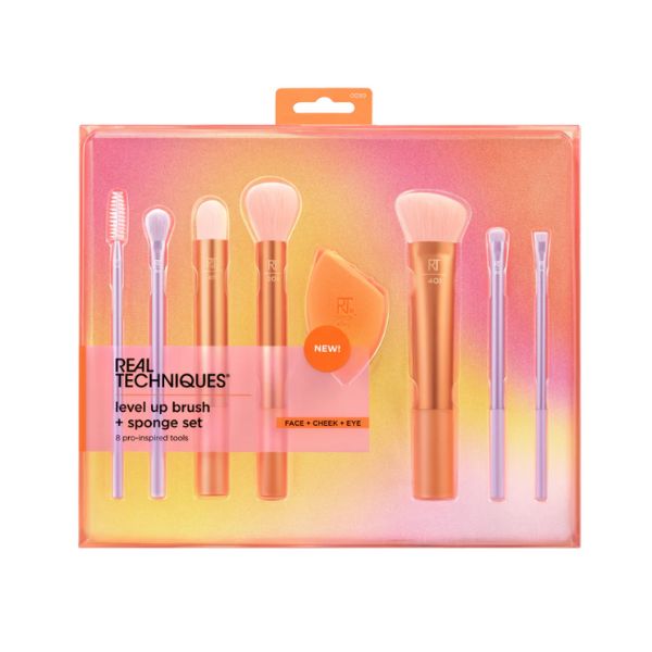 Real Techniques - Level Up Brush + Sponge Set