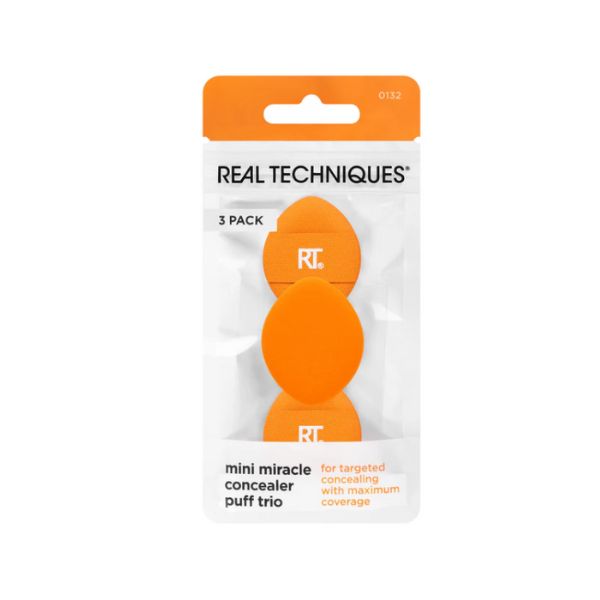 Real Techniques - Mini Miracle Concealer Puff Trio