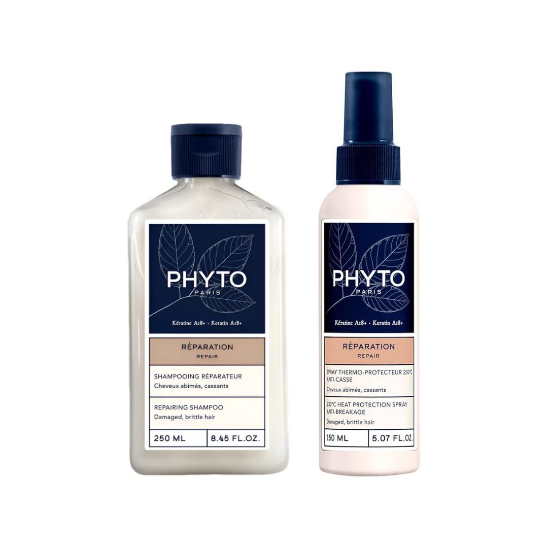 Repairing Shampoo 250 ML + Heat Protection Spray 150 ML At 20% OFF