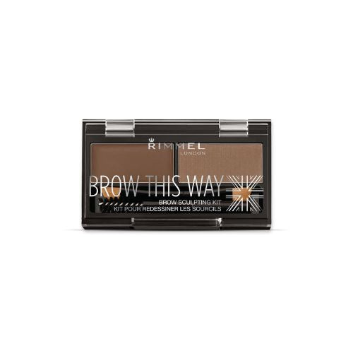 Rimmel Brow This Way Eyebrow Sculpting Kit - 002 Medium Brown