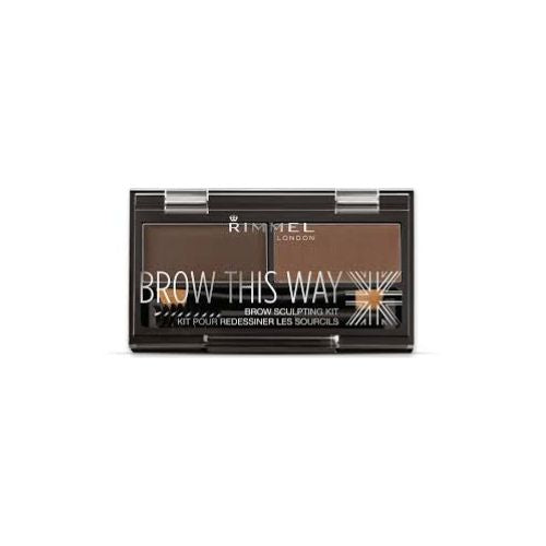 Rimmel Brow This Way Eyebrow Sculpting Kit - 003 Dark Brown