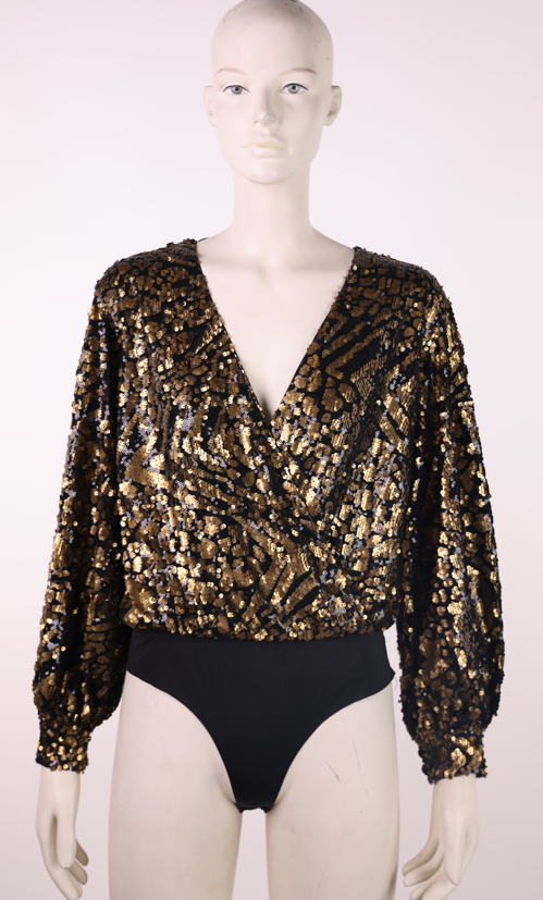 SPELL Spell black and gold body | Loolia Closet