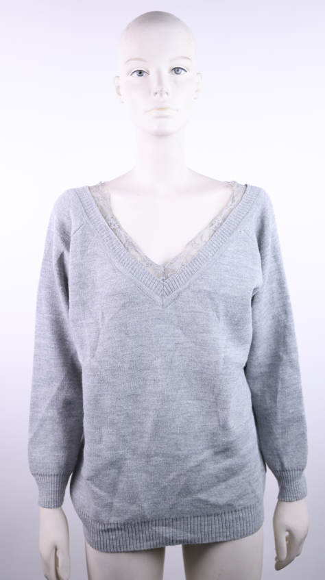 ACCESS Access grey sweater | Loolia Closet