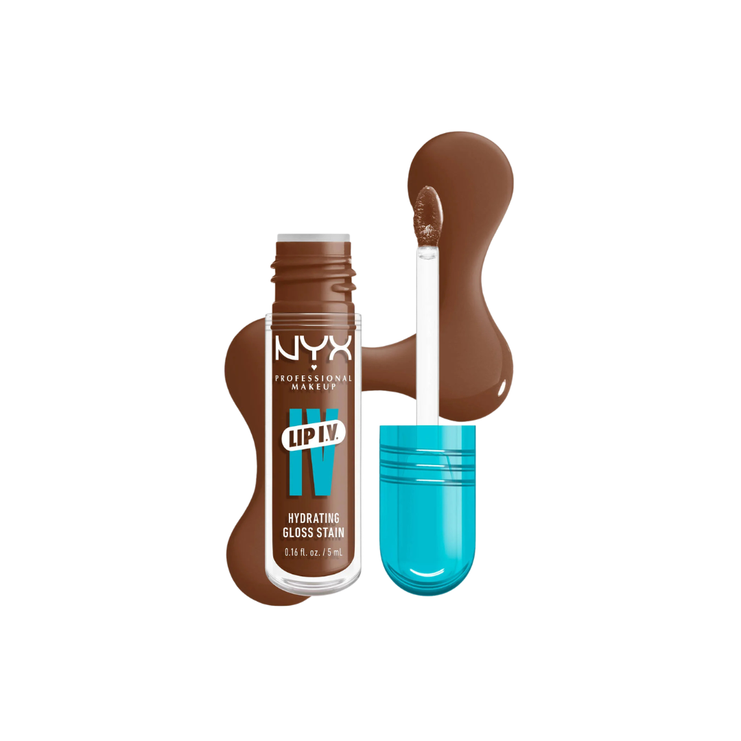 Lip IV Hydrating Gloss Stain, Lip Gloss, Up to 12HR Hydration