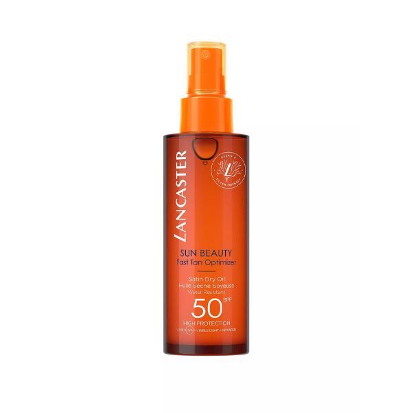 Lancaster Sun Beauty Satin Dry Oil SPF50 | Loolia Closet