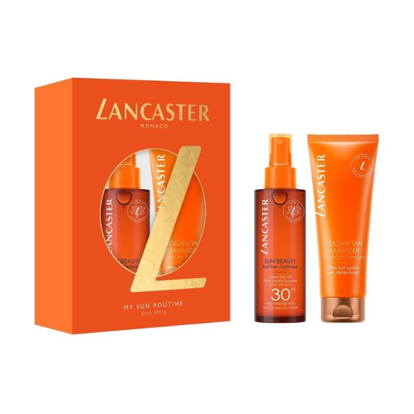 Lancaster Sun Beauty Spring Set Satin Dry Oil | Loolia Closet