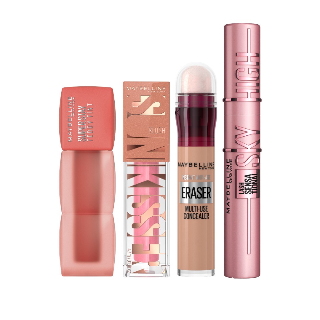 Teddy Tint + Sunkisser + Instant Age Rewind + Sky High Mascara