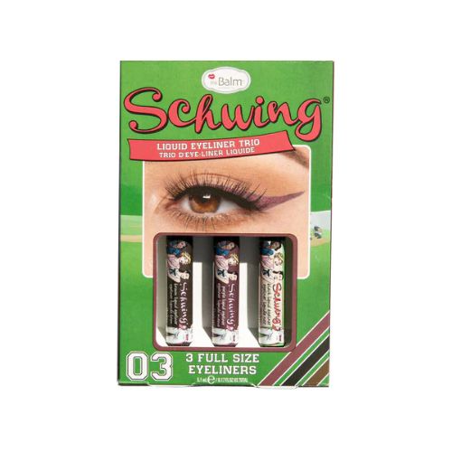 The Balm - Schwing Holiday Trio Liquid Eyeliner (Purple/Brown/Black)