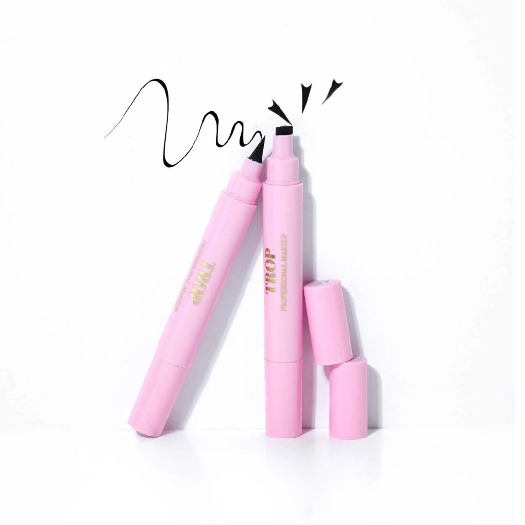 Trop Winged Eyeliner Stamp in Intense Black