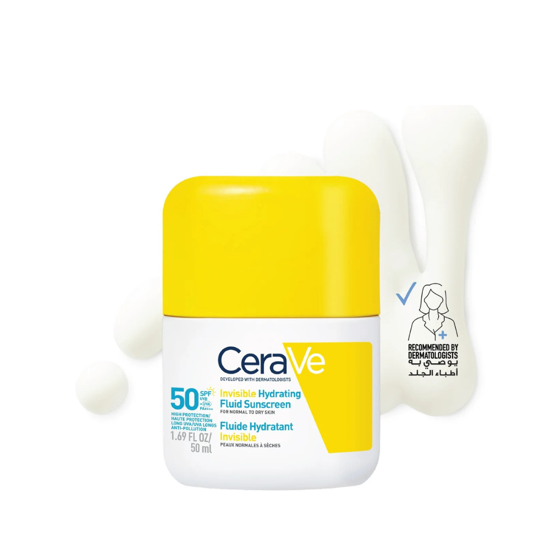 Invisible Hydrating Fluid Sunscreen SPF50 ,50ml