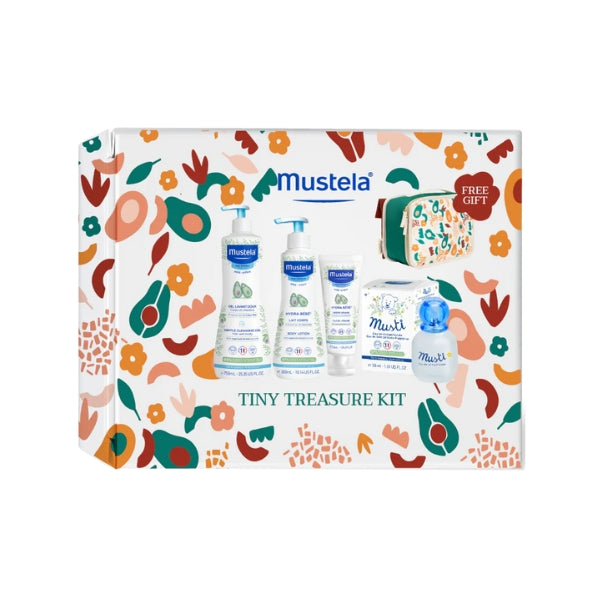 Mustela Box with Pouch Terracota