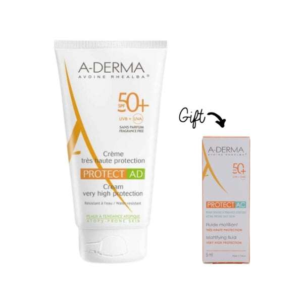 Protect AD Cream SPF 50 + FREE AD Biology Calm Reactive Skin